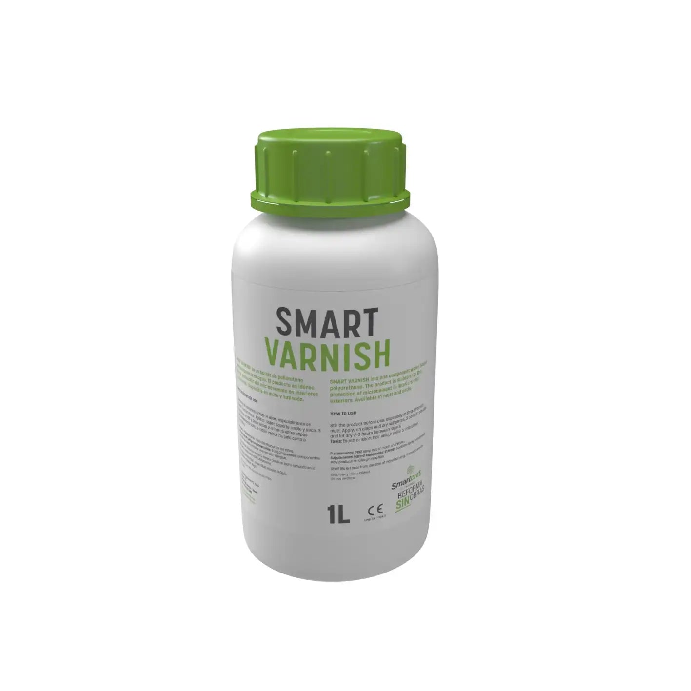 Smart Varnish: Barniz microcemento listo al uso base agua